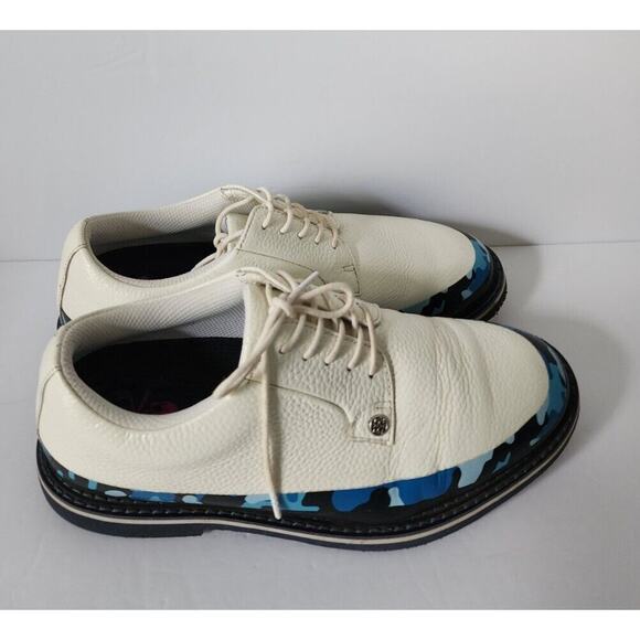 G/Fore Camo Tuxedo Gallivanter Golf Shoes Size 9.5 Snow Twilight G4MF21EF14 - Picture 7 of 13